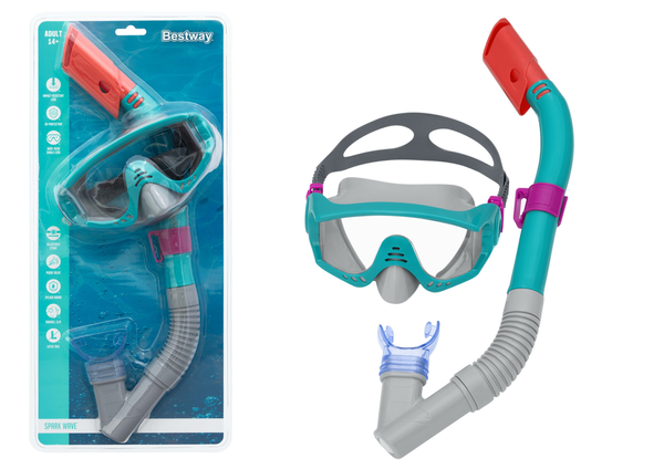 Diving Set Blue Mask Snorkel Bestway 24068