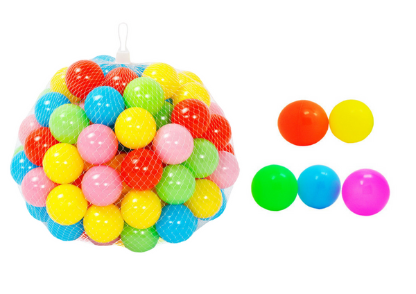 Dry Pool Ball Set Colorful 50 Pcs