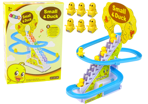 Educational Game Track Slide Duck Climb