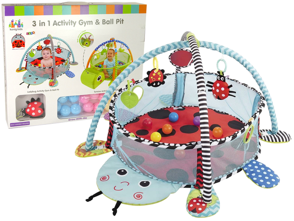 Educational Mat Ladybird Playpen Balls for Baby