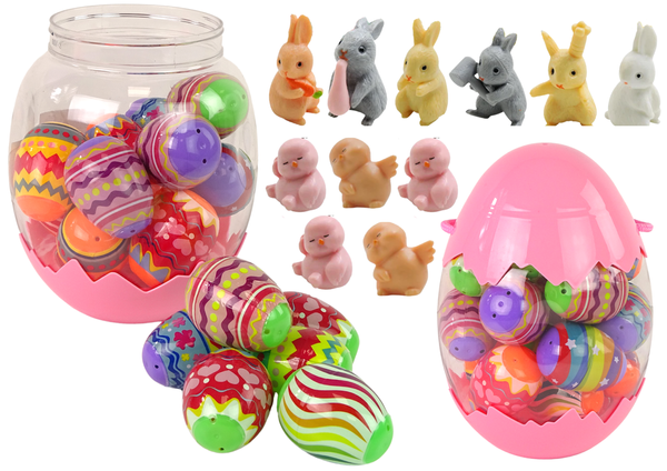 Egg Decoration Easter Eggs Surprise Bunnies 18 Pieces