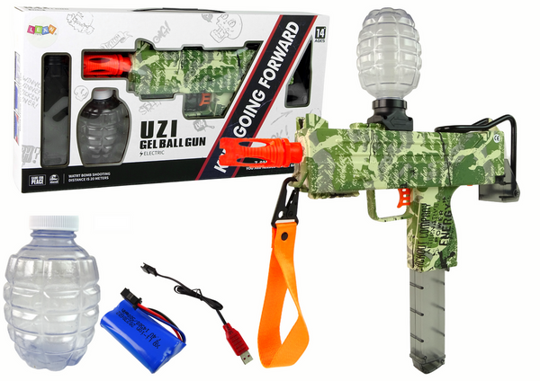 Electric BB gun Set Camo 20 meters