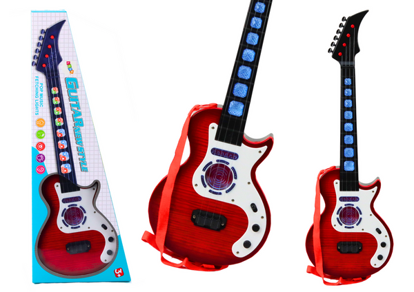 Electric Guitar for Children Light Melodies Red