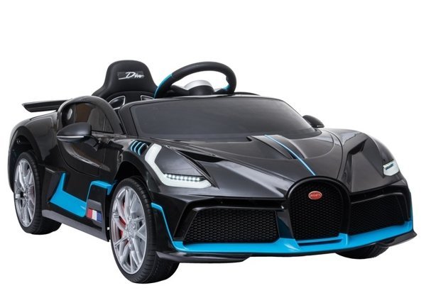 Electric Ride-On Car Bugatti Divo Black Painted