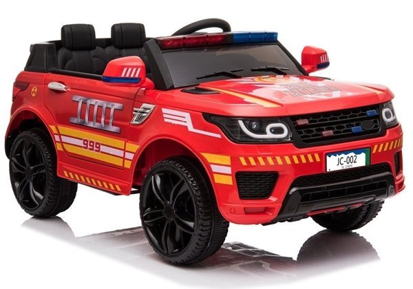 Electric Ride-On Car Firetruck JC002 Red