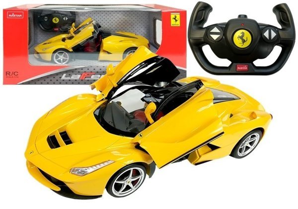 Ferrari R/C Car Rastar 1:14 Yellow 2.4 GHz