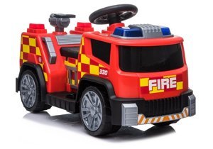 Firefighter Truck TR1911  Electric Ride On Car - Red