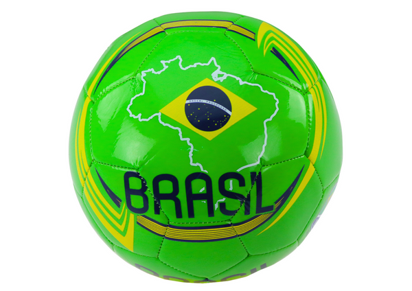 Football Ball Size 5 Brazil Flag 24 cm