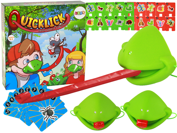 Fun Skill Game Fast Tongue Frog - Catch the Insect Mask Frog