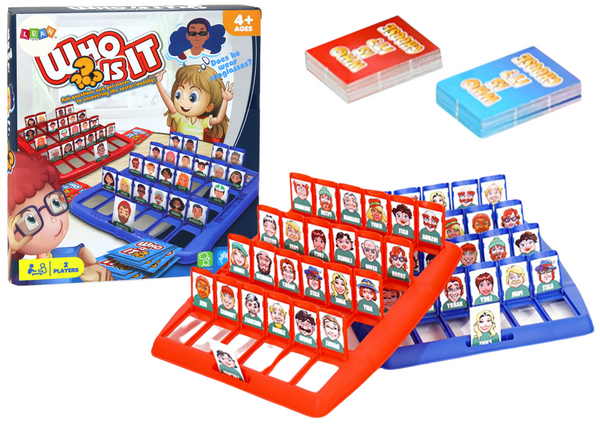 Guess Who Strategic Memory Game with 24 Character Cards