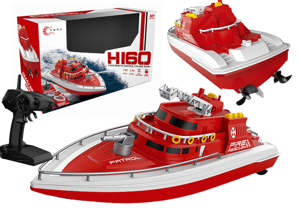 HI60 Remote Controlled R/C Boat 1:28 Red