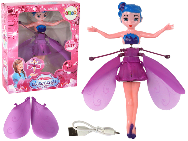 Hand Controlled Magic Flying Fairy Filet Doll