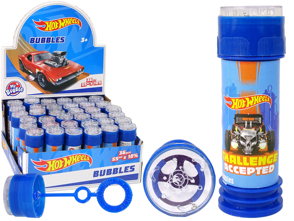 Hot Wheels Soap Bubbles 55ml My Bubble Blue