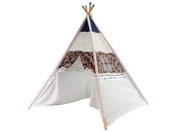 Indian Teepee Tent Playhouse Dinosaurs Waterproof