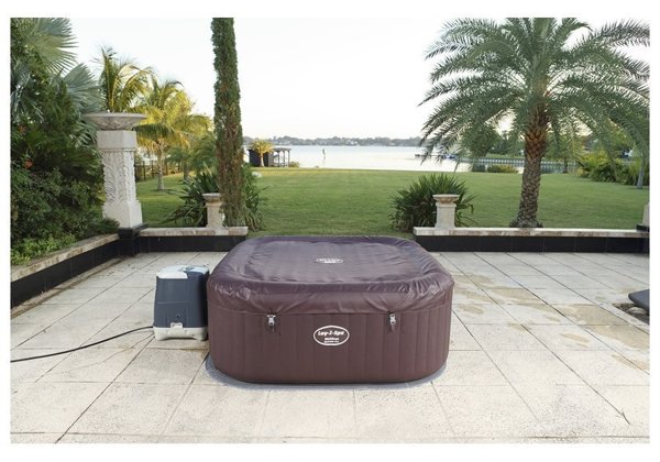 Inflatable Spa Jacuzzi with Massage 201 x 80 cm Bestway 60033 ...