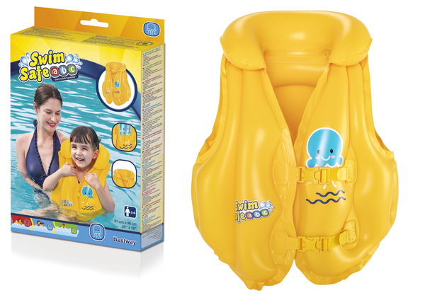 Inflatable Vest For Learning to Swim 51 cm x 46 cm Bestway 32034