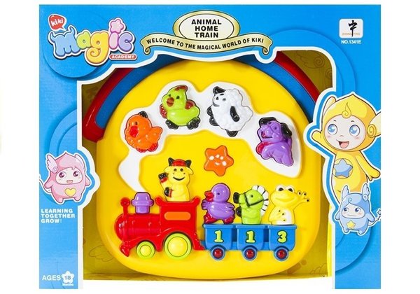 Interactive Musical Train - with Various Sounds of Farm Animals | Toys ...