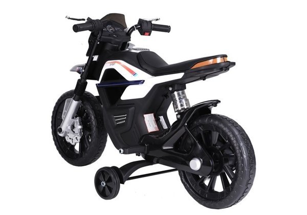 JT5158 Electric Ride-On Motorbike - White
