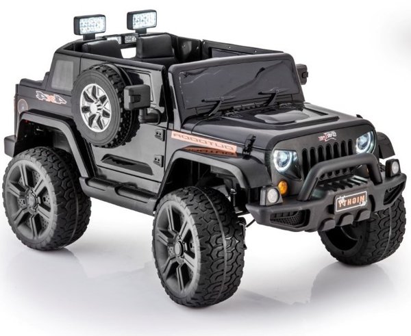 Jeep HL1668 4x4 Black - Electric Ride On Car