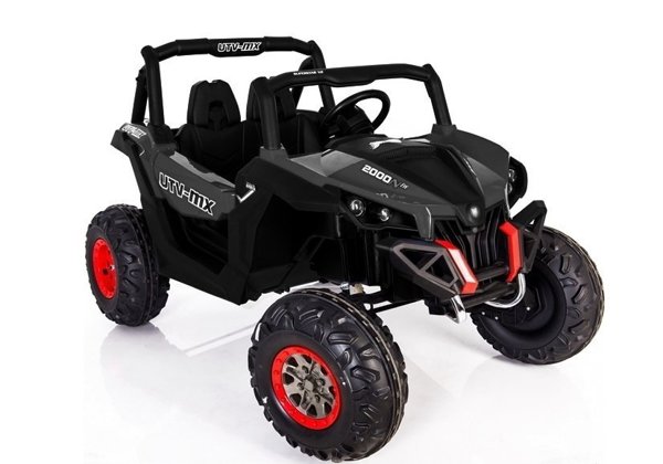 Jeep XMX603 Electric Ride On The Car - Black With MP4