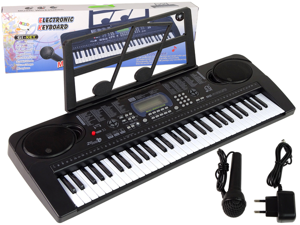 Keyboard MQ-6159 Bluetooth Microphone MP3 61 Keys