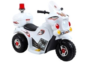 LL999 Electric Ride-On Motorbike White