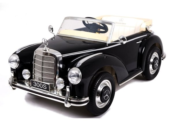 LS-618 Mercedes 300S Black Painting - Electric Ride On Car