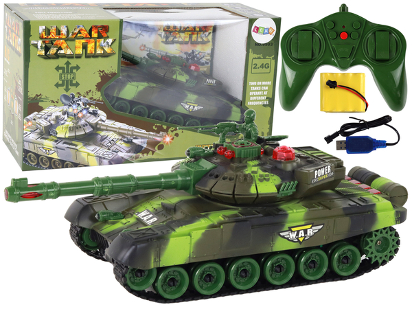 Large Remote Controlled Military RC 360 Degree Tank