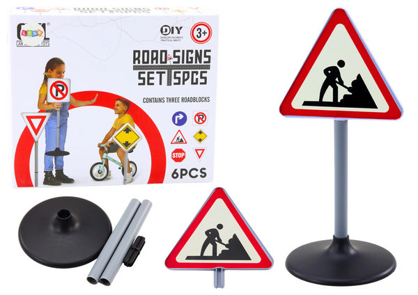 Large Road Work Warning Sign 70cm