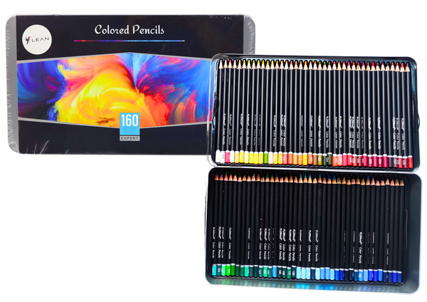 Large Set of Artistic Pencils 160 Pieces of Colors