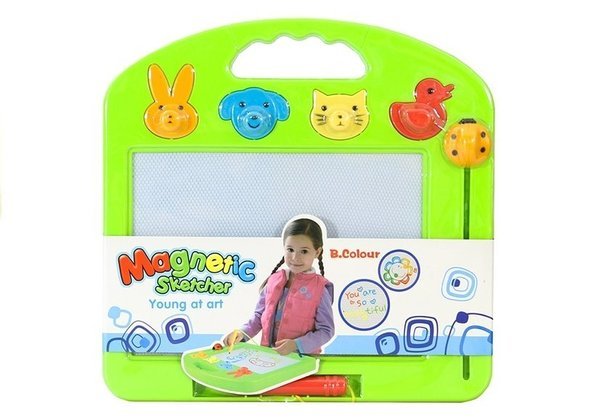 Magical Drawing Board with Pen and Stamps