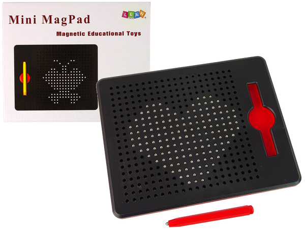 Magnetic board with balls Magnetic tablet Black