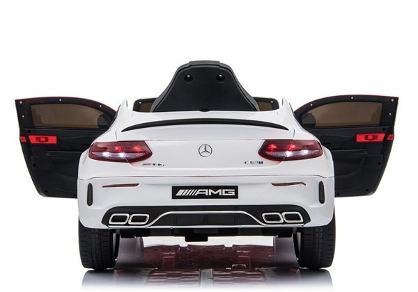 Mercedes C63 White - Electric Ride On Car