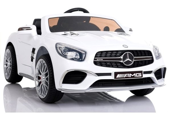 Mercedes SL65 LCD White - Electric Ride On Car