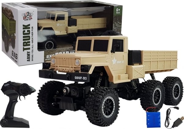 Military Remote Control Truck R / C 1:12 6x6