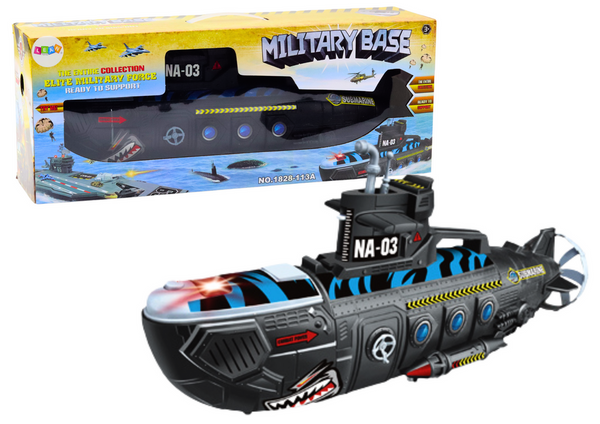 Military Submarine Black Lights Sounds