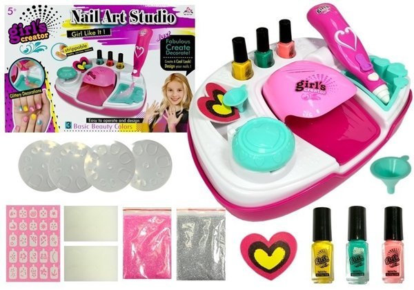 Nail Polish set for Children Nail Dryer