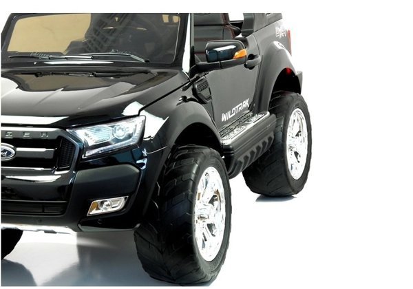 New Ford Ranger Black - 4x4 Electric Ride On Car - LCD Display