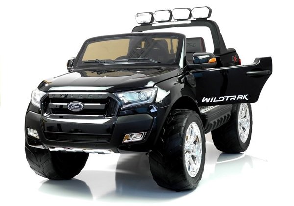 New Ford Ranger Black Painting - 4x4 Electric Ride On Car - LCD Display