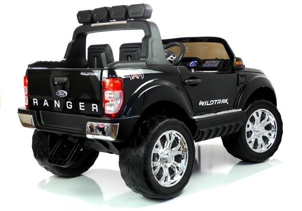 New Ford Ranger Black Painting - 4x4 Electric Ride On Car - LCD Display