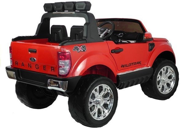 New Ford Ranger Red - 4x4 Electric Ride On Car - LCD Display