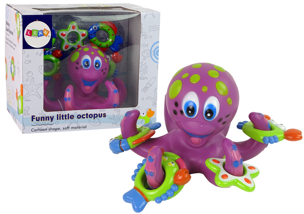 Octopus Bath Toy Rings Sea Animals