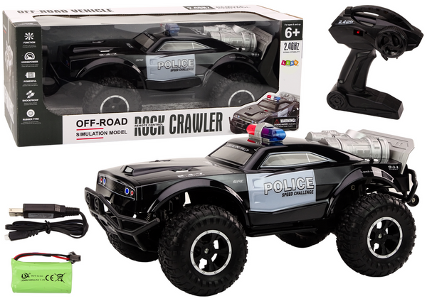 Off-road Remote Controlled Police Car RC 1:8