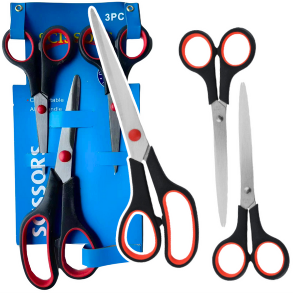 Office Scissors Set Universal 3 pcs.