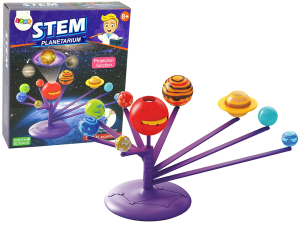 Paintable Planetarium Moving Planets Science Set