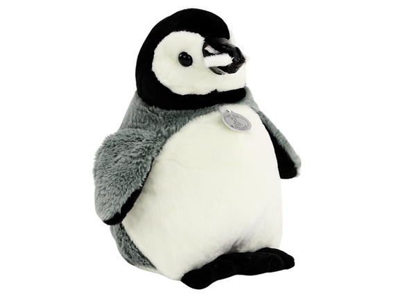 Penguin Mascot Plush Cuddly Plush Gray 22 cm