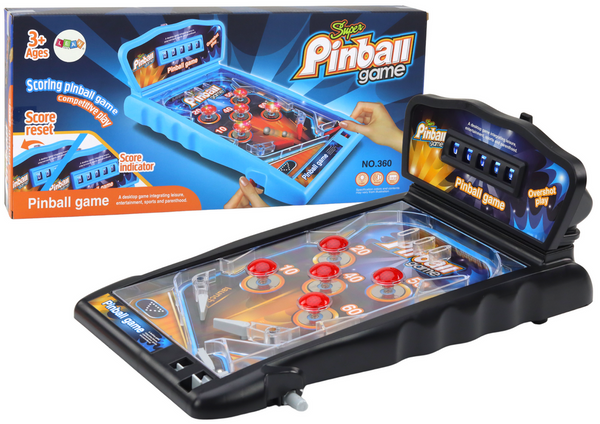 Pinball Arcade Game Lights Sounds Scoreboard