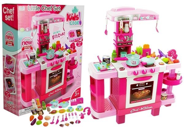 Pink Kitchen for little Chef