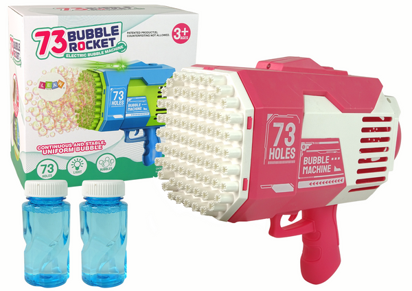 Pink Soap Bubble Machine