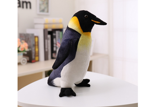 Plush Emperor Penguin mascot 25 cm